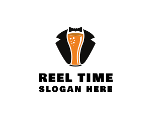 Beer Tuxedo Bar  logo design