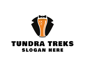 Beer Tuxedo Bar  logo design