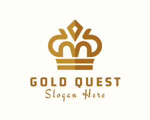 Gold Crown Royalty logo design