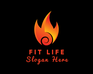Burning Hot Fire logo