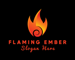 Burning Hot Fire logo