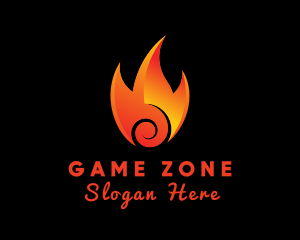 Burning Hot Fire logo