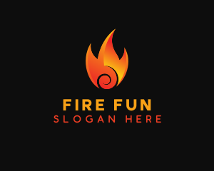 Burning Hot Fire logo