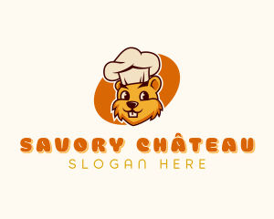 Cooking Chef Beaver logo design