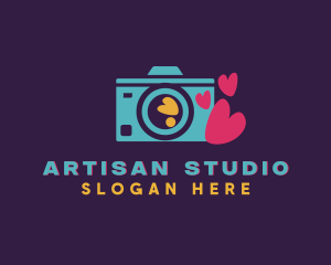 Creative Photography Camera logo design