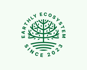 Forest Tree Nature Garden  logo