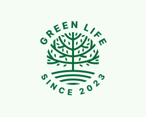 Forest Tree Nature Garden  logo