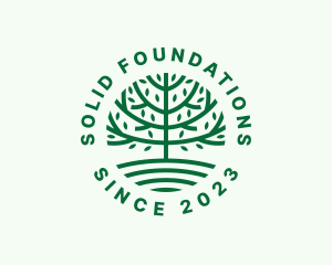 Forest Tree Nature Garden  logo