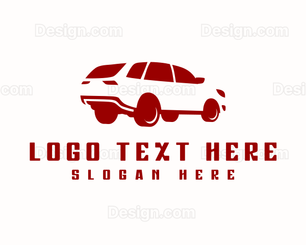 SUV Car Rental Logo