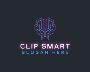 Brain Ai Technology logo design