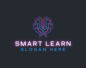 Brain Ai Technology logo design