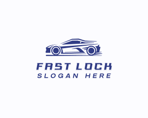 Fast Racing Car logo design