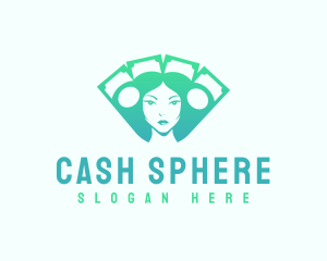 Woman Cash Money logo