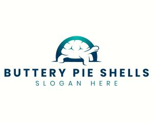 Wild Turtle Tortoise logo design