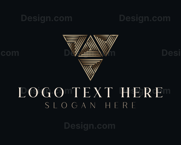 Premium Luxury Triangle Logo