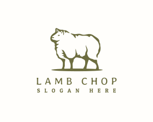 Sheep Livestock Farm logo design