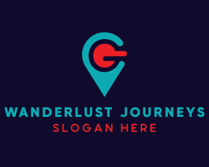 Location Letter G Logo
