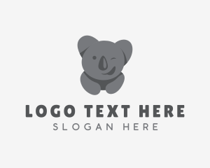 Animal Koala Bear logo