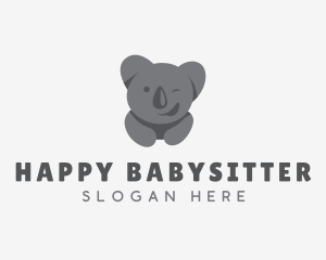 Animal Koala Bear logo design