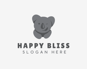 Animal Koala Bear logo design