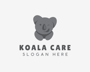 Animal Koala Bear logo design