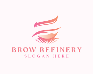 Eyelash Eyebrow Beautician logo