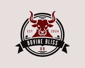 Western Rodeo Bull logo design