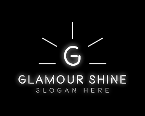 Glowing Light Shine logo design