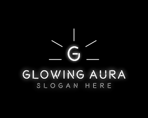 Glowing Light Shine logo design