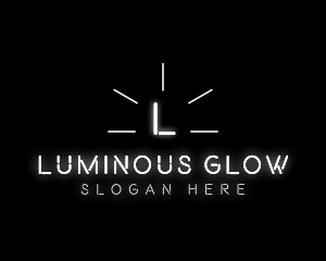 Glowing Light Shine logo design