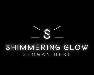 Glowing Light Shine logo design