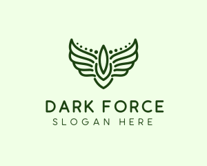 Winged Military Badge  logo design