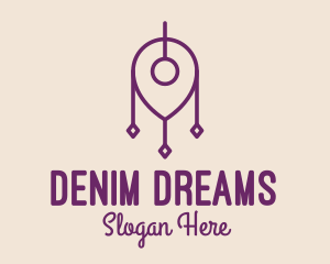 Travel Location Dreamcatcher  logo design