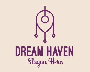 Travel Location Dreamcatcher  logo design