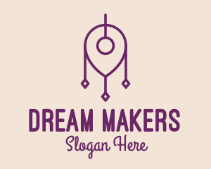 Travel Location Dreamcatcher  logo design