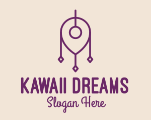 Travel Location Dreamcatcher  logo design