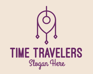 Travel Location Dreamcatcher  logo design