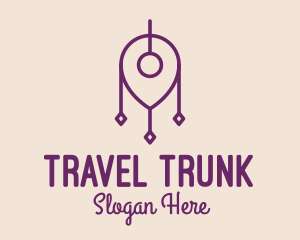 Travel Location Dreamcatcher  logo design