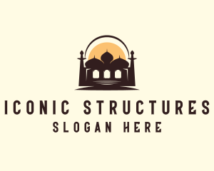 Mosque Architecture Structure logo design