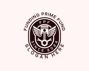 Piston Engine Restoration Logo