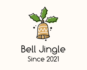 Christmas Bell Ornate  logo design