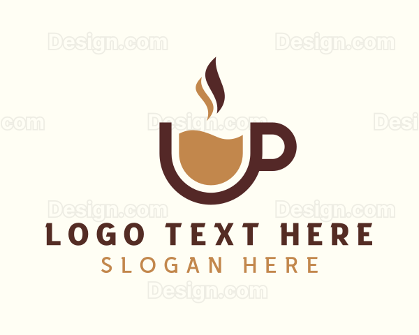 Modern Coffee Mug Logo