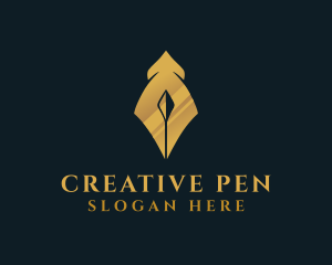 Arrow Fountain Pen logo design