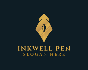 Arrow Fountain Pen logo design