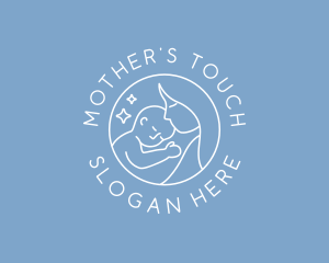 Mom Baby Childcare logo design