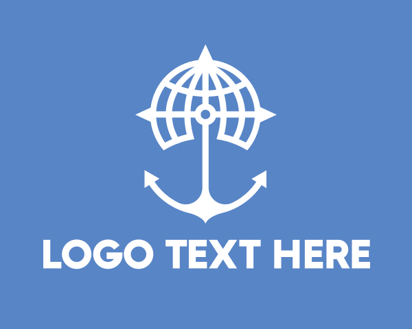 Blue Boat logo example 4