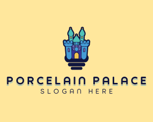 Inflatable Castle Tower logo design