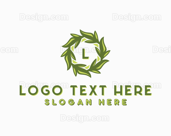 Organic Leafy Garden Logo