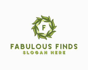 Organic Leafy Garden logo design