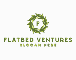 Organic Leafy Garden logo design